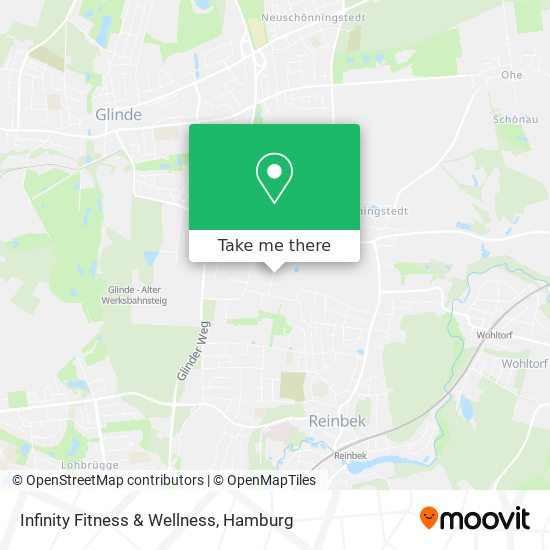 Infinity Fitness & Wellness map