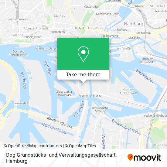 Dog Grundstücks- und Verwaltungsgesellschaft map