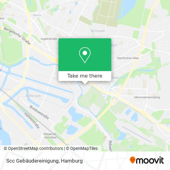 Scc Gebäudereinigung map