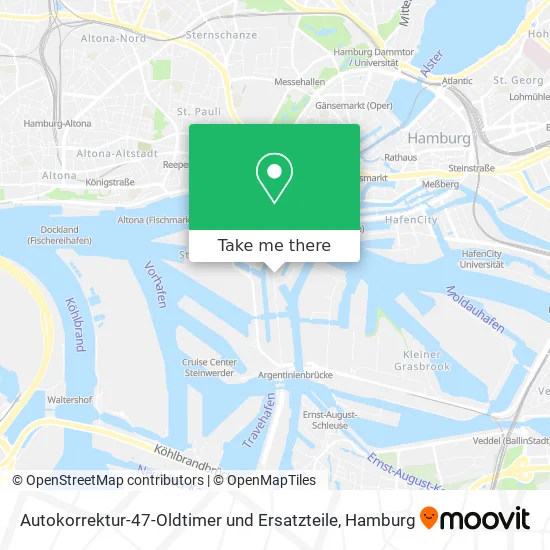 Карта Autokorrektur-47-Oldtimer und Ersatzteile