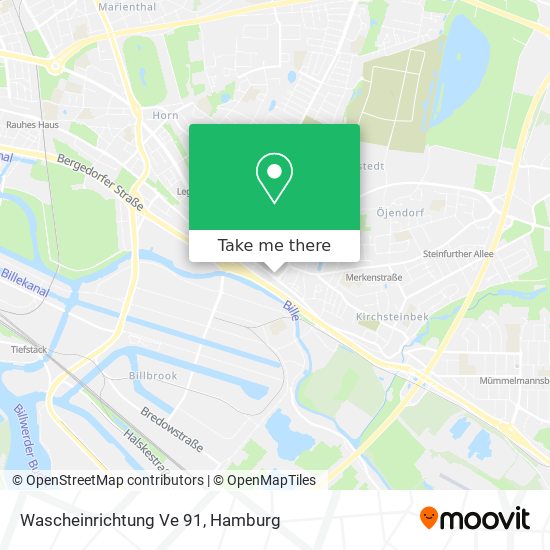 Wascheinrichtung Ve 91 map