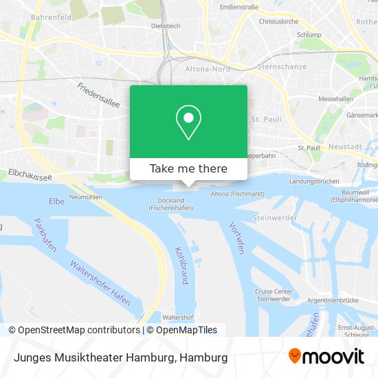 Junges Musiktheater Hamburg map