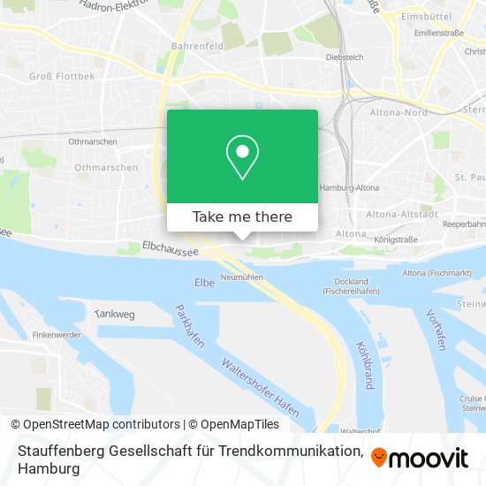 Stauffenberg Gesellschaft für Trendkommunikation map