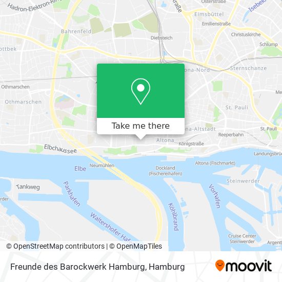 Freunde des Barockwerk Hamburg map