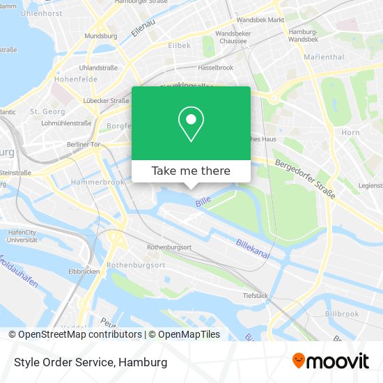 Style Order Service map