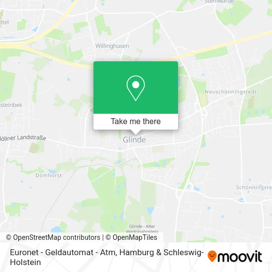 Карта Euronet - Geldautomat - Atm