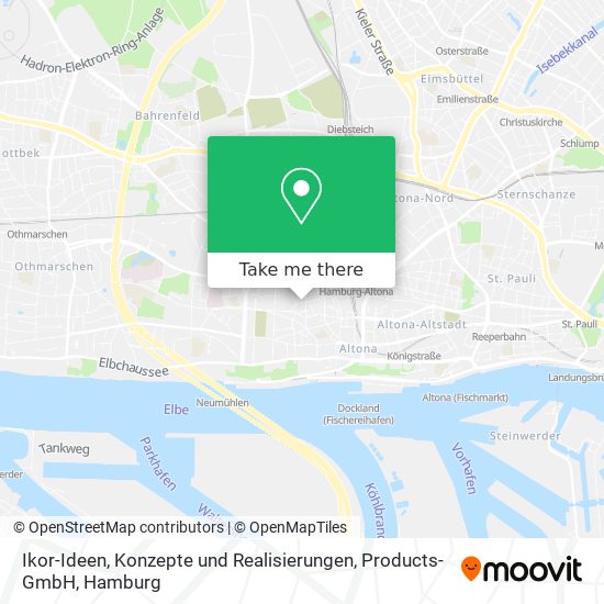 Ikor-Ideen, Konzepte und Realisierungen, Products-GmbH map