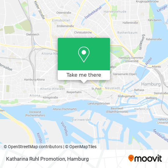 Katharina Ruhl Promotion map