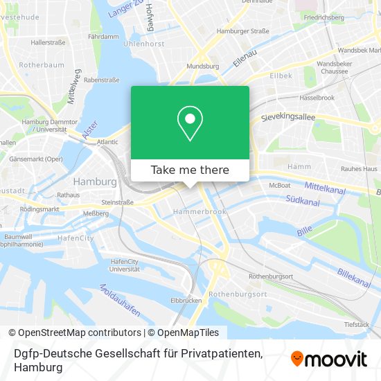 Dgfp-Deutsche Gesellschaft für Privatpatienten map