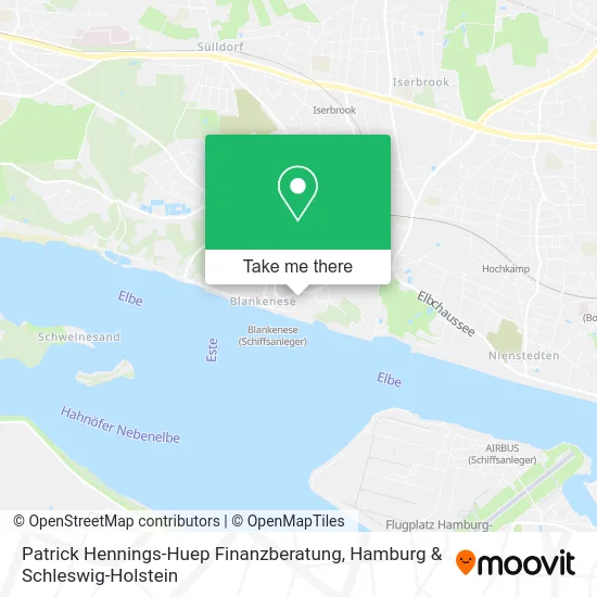 Карта Patrick Hennings-Huep Finanzberatung