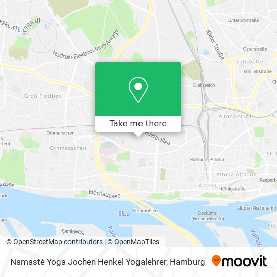 Namasté Yoga Jochen Henkel Yogalehrer map