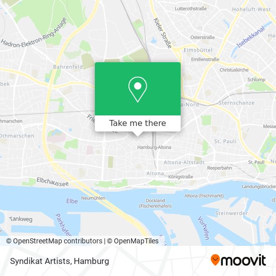 Syndikat Artists map