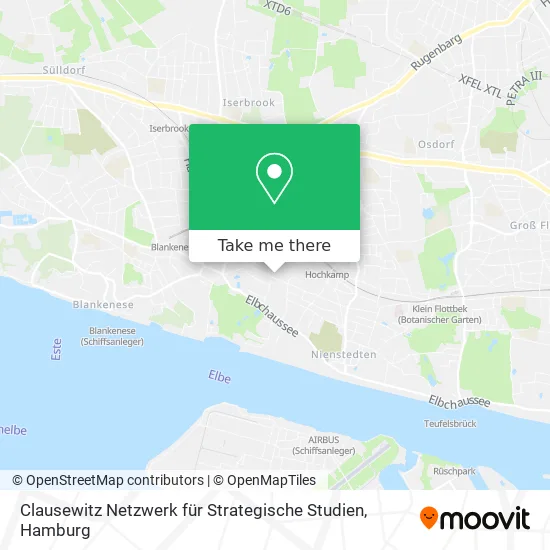 Карта Clausewitz Netzwerk für Strategische Studien