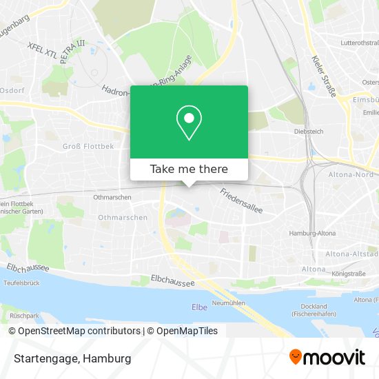 Startengage map