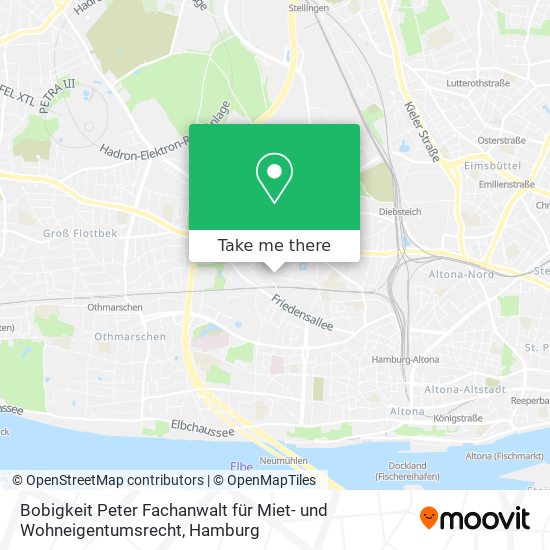 Bobigkeit Peter Fachanwalt für Miet- und Wohneigentumsrecht map