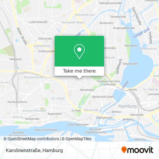 Karolinenstraße map