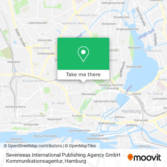 Sevenseas International Publishing Agency GmbH Kommunikationsagentur map