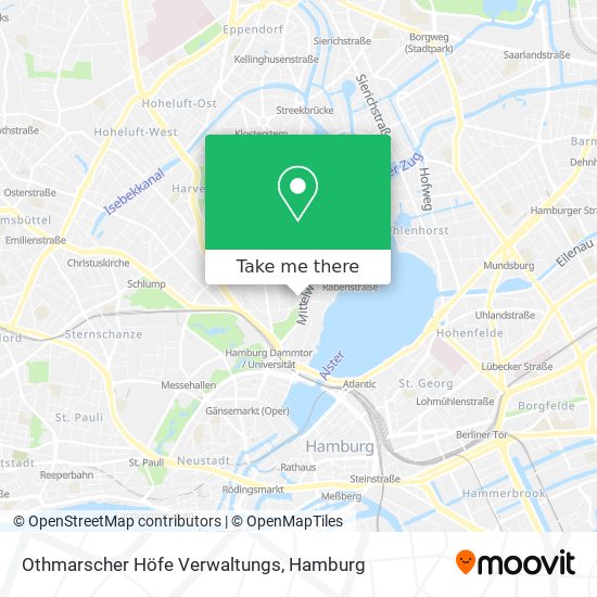 Othmarscher Höfe Verwaltungs map