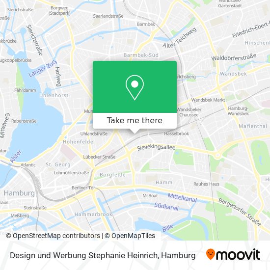 Design und Werbung Stephanie Heinrich map