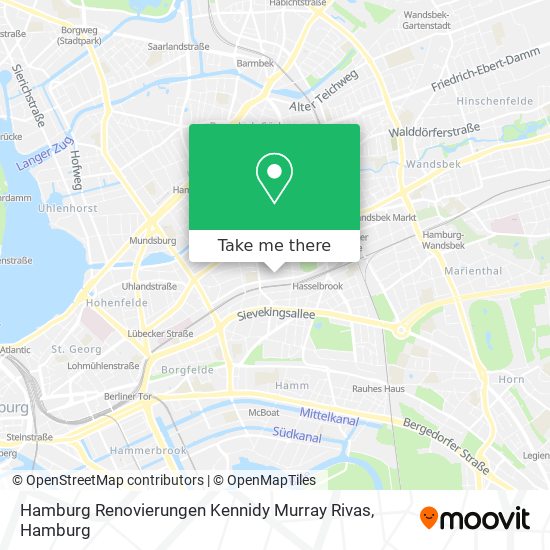 Hamburg Renovierungen Kennidy Murray Rivas map