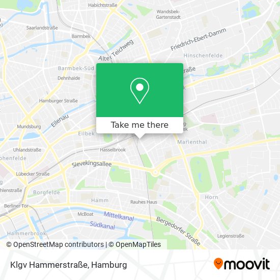 Klgv Hammerstraße map