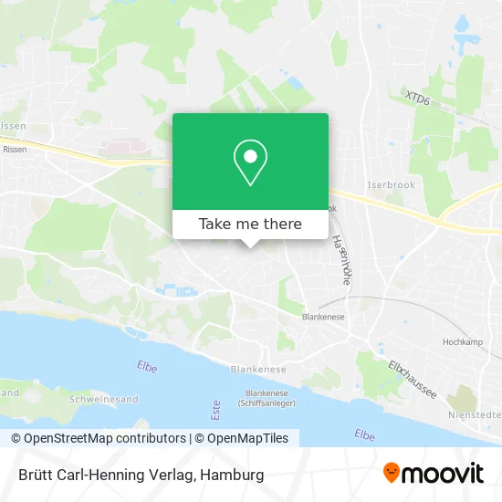 Карта Brütt Carl-Henning Verlag