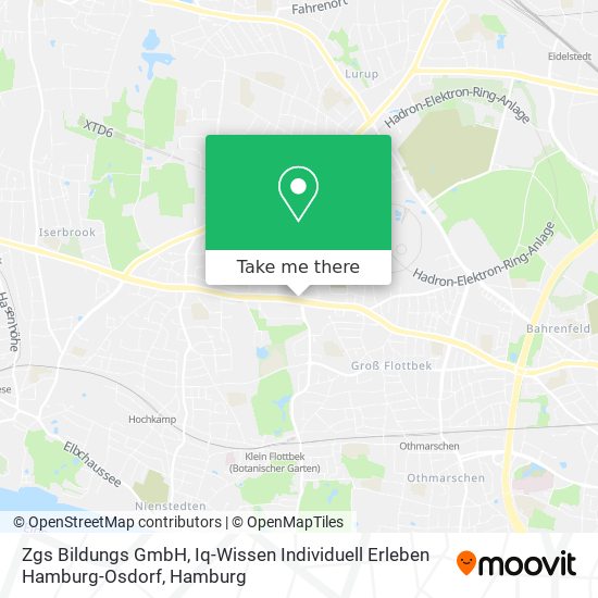 Zgs Bildungs GmbH, Iq-Wissen Individuell Erleben Hamburg-Osdorf map