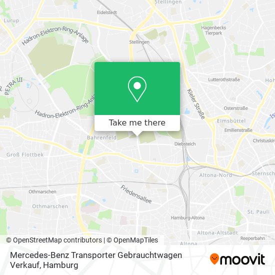 Mercedes-Benz Transporter Gebrauchtwagen Verkauf map