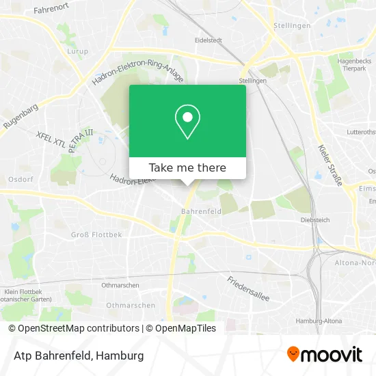 Карта Atp Bahrenfeld