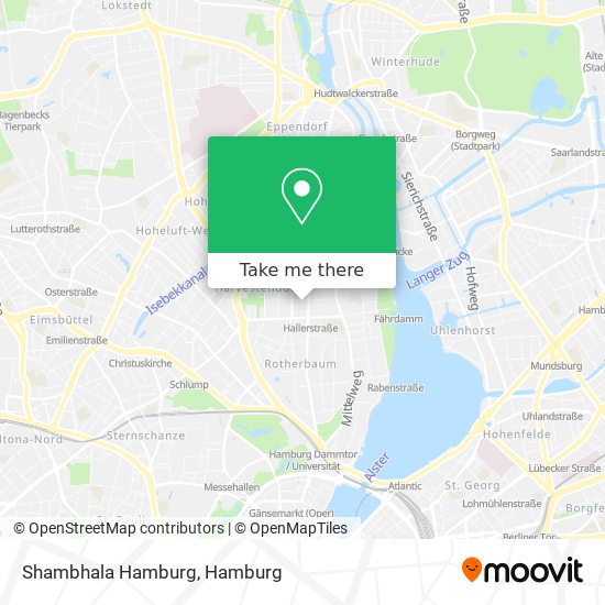 Shambhala Hamburg map