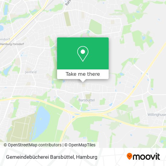 Gemeindebücherei Barsbüttel map