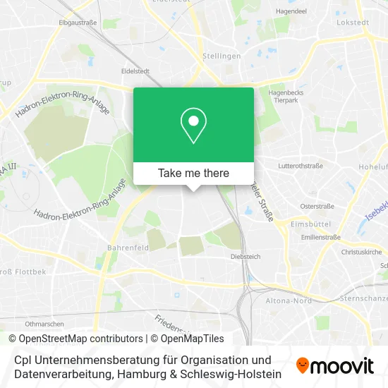 Карта Cpl Unternehmensberatung für Organisation und Datenverarbeitung