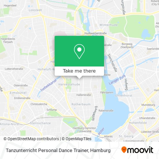 Tanzunterricht Personal Dance Trainer map