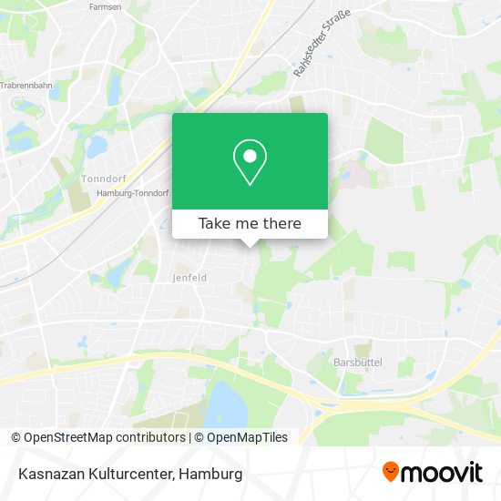 Kasnazan Kulturcenter map