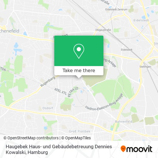 Haugebek Haus- und Gebäudebetreuung Dennies Kowalski map