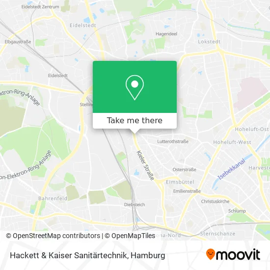 Карта Hackett & Kaiser Sanitärtechnik