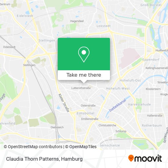 Claudia Thorn Patterns map