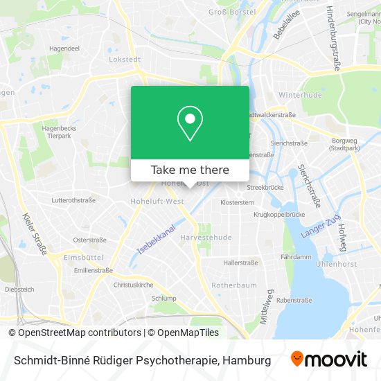 Карта Schmidt-Binné Rüdiger Psychotherapie