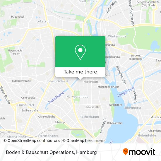 Boden & Bauschutt Operations map
