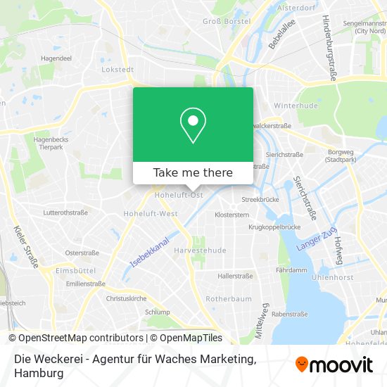 Die Weckerei - Agentur für Waches Marketing map