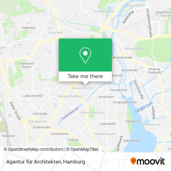Agentur für Architekten map