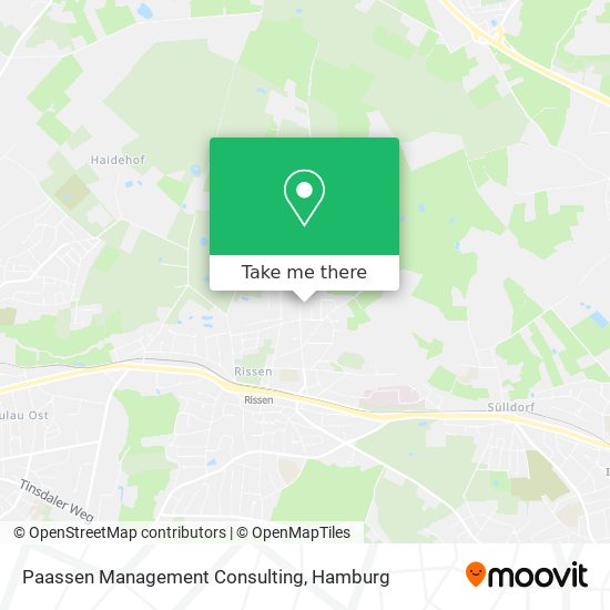 Paassen Management Consulting map