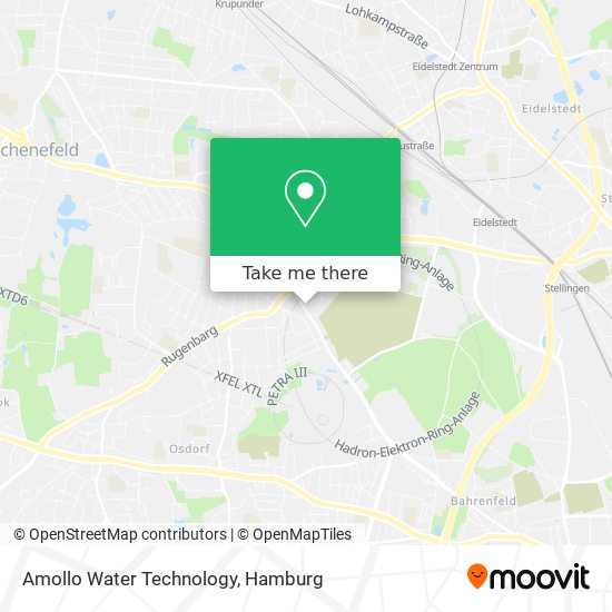 Карта Amollo Water Technology