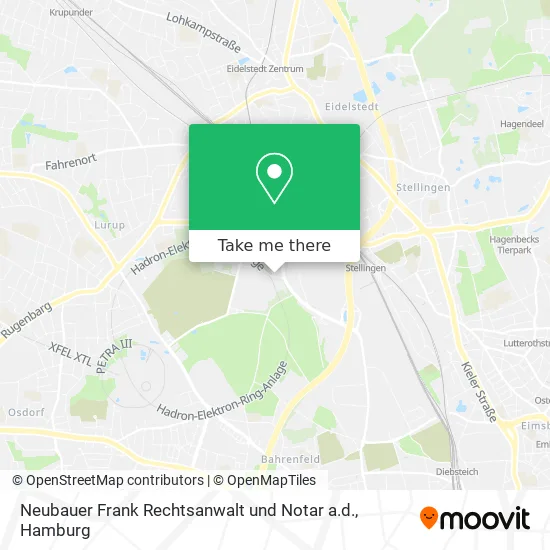 Карта Neubauer Frank Rechtsanwalt und Notar a.d.