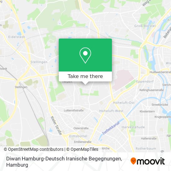 Diwan Hamburg-Deutsch Iranische Begegnungen map