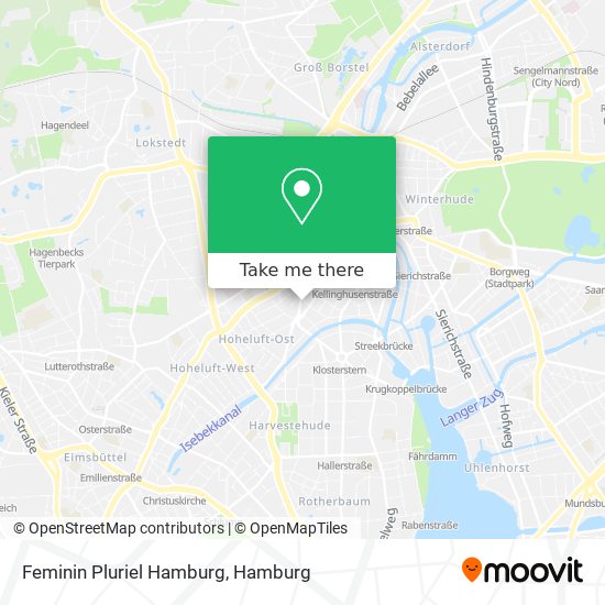 Карта Feminin Pluriel Hamburg