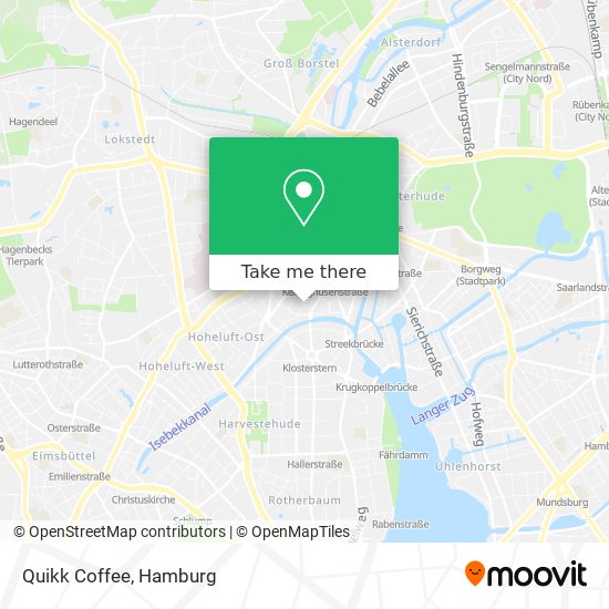 Quikk Coffee map