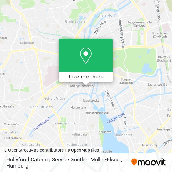 Hollyfood Catering Service Gunther Müller-Elsner map