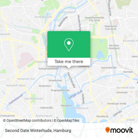 Second Date Winterhude map