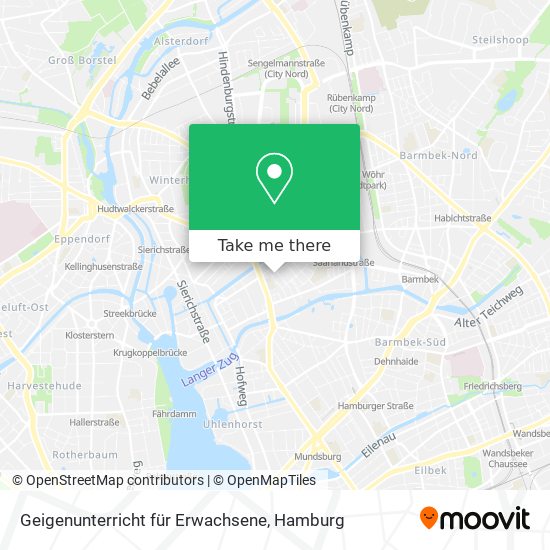 Geigenunterricht für Erwachsene map
